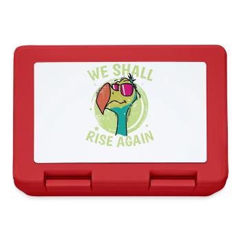 We Shall Rise Again Bird from Mauritius - Lunchbox - red - Front