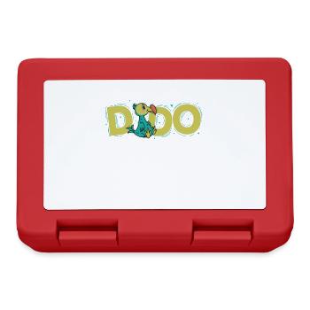 Dodo bird from Mauritius - Lunchbox - red - Front