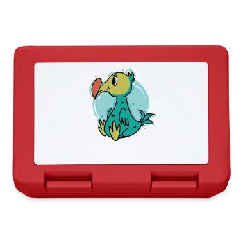Dodo Bird of Mauritius Island - Lunchbox - red - Front
