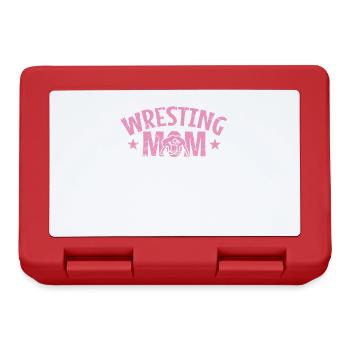 Wrestling Mom Show Ring Fight Acting - Lunchbox - red - Front