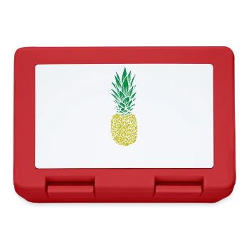 Pineapple tropical sweet fruit - Lunchbox - red - Front