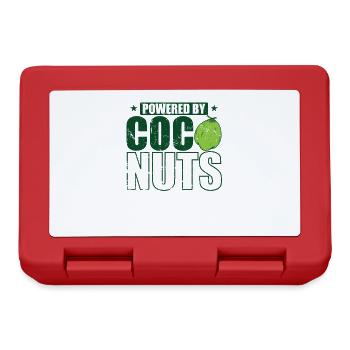 Powered by Coconuts Palm Exotic Fruit - Lunchbox - red - Front