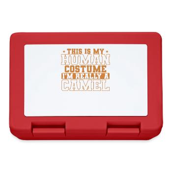This is my Human Costume I'm really a Camel - Brotdose - Rot - Vorne