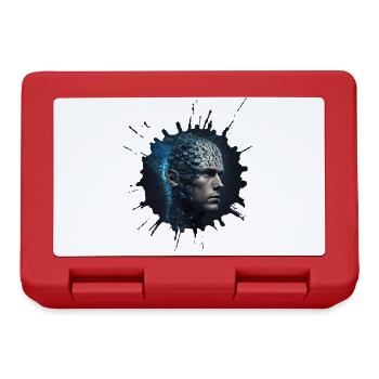 Digital Evolution - Future Vision Cyber Human - Lunchbox - red - Front