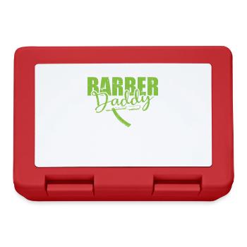 Barber Daddy Friseur Beruf Haare - Brotdose - Rot - Vorne