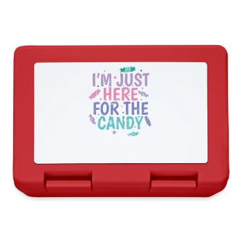 I'm Just here for the Candy Confectioner - Lunchbox - red - Front