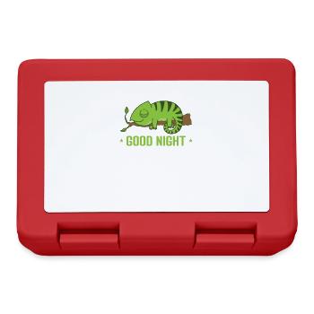 Good Night Traum Pyjama Schlafanzug - Brotdose - Rot - Vorne