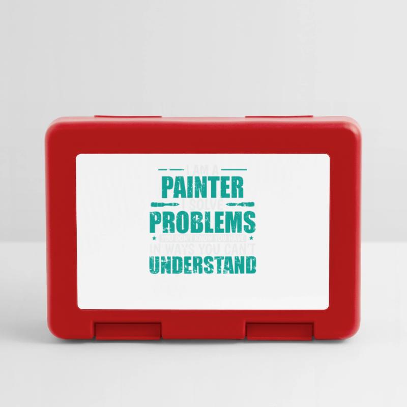 I am a Painter i solve Problems Profession Lunchbox
