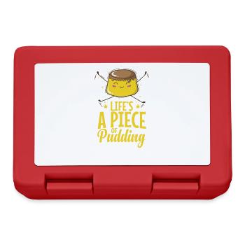 I only came for the Pudding Dessert - Lunchbox - red - Front