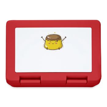 Pudding Dancing Dessert Dessert - Lunchbox - red - Front