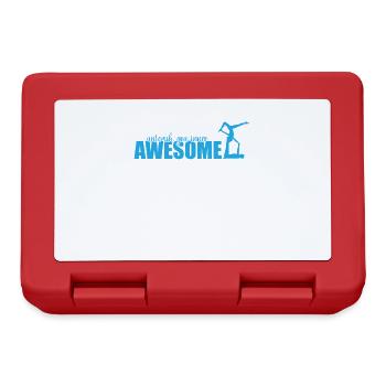 unleash you inner Awesome Acroyoga Sport - Brotdose - Rot - Vorne