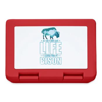 All I know about Life I Learned from my Bison - Brotdose - Rot - Vorne