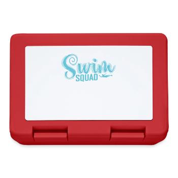 Swim Squad Sport Training - Brotdose - Rot - Vorne