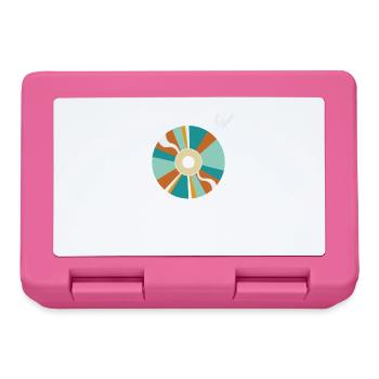 Support de données pour module de stockage rétro CD-Rom - Boîte à goûter - rose - Devant