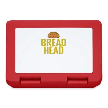 Bread Head Bäcker Backware - Brotdose - Rot - Vorne