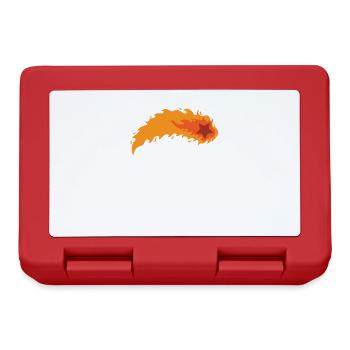 Firestar, Space, Sky - Lunchbox - red - Front
