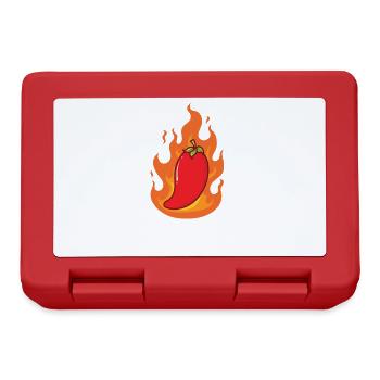 piquant d’épices de piment brûlant - Boîte à goûter - rouge - Devant