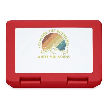 Explore the Outdoors White Mountains California - Lunchbox - red - Front