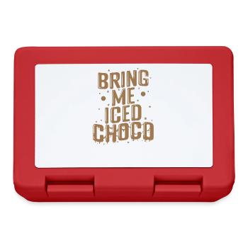 Bring me Iced Choco Whole Milk - Lunchbox - red - Front