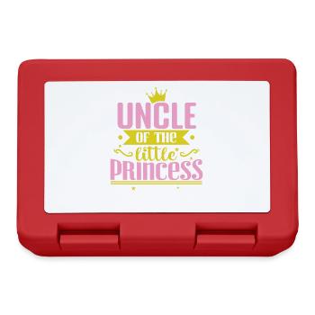 Uncle of the little Princess - Lunchbox - red - Front