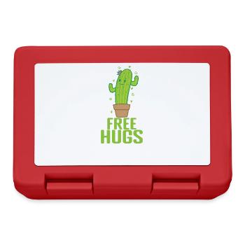 Free Hugs Cactus Plant - Lunchbox - red - Front