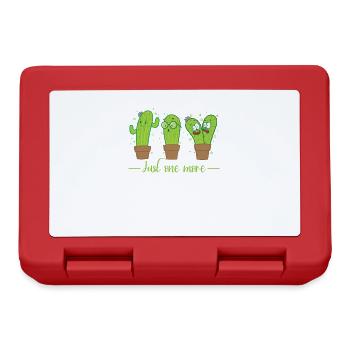 Just one more Cactus Plant - Lunchbox - red - Front