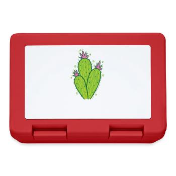 Cactus beautiful plant - Lunchbox - red - Front
