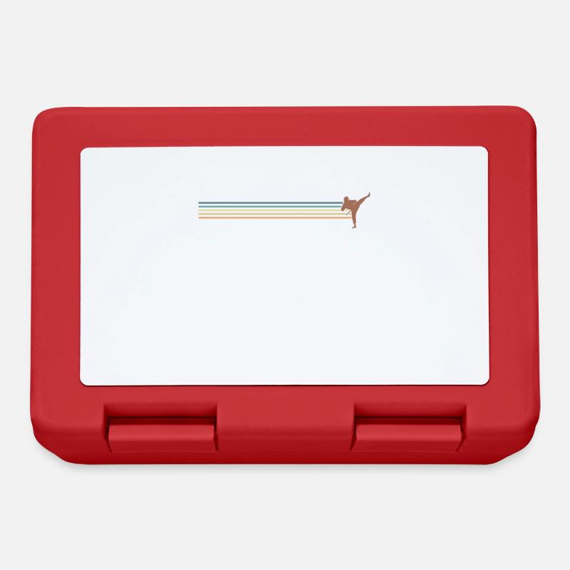 Karate Martial Arts Training - Lunchbox - red