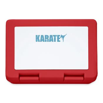 Karate Martial Arts - Lunchbox - red - Front