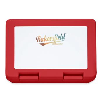Bakersfield, une ville de Californie - Boîte à goûter - rouge - Devant