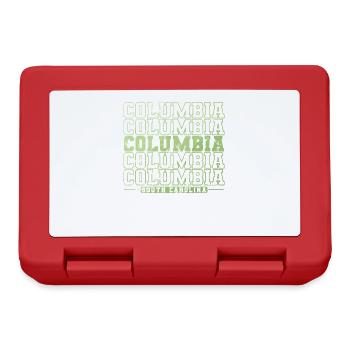 Columbia, une ville de l’État de Caroline du Sud, aux États-Unis. - Boîte à goûter - rouge - Devant
