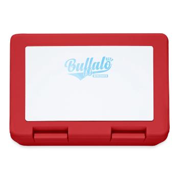 Buffalo City, Wisconsin City in the United States - Lunchbox - red - Front