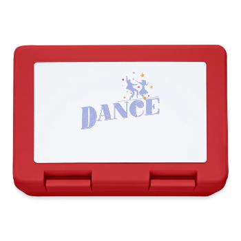 Dance couple "Dance" - Lunchbox - red - Front