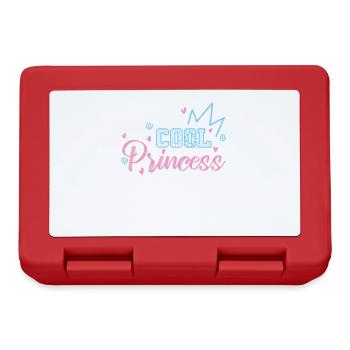 Cool Princess Hobby Beauty Girl - Lunchbox - red - Front