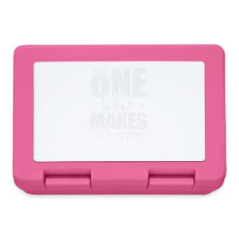 The One Who Makes It Happen - Brotdose - Pink - Vorne