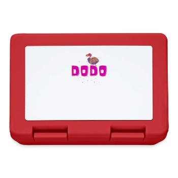 Pink Dodo - Lunchbox - red - Front