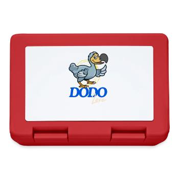 friendly Dodo Love - Lunchbox - red - Front