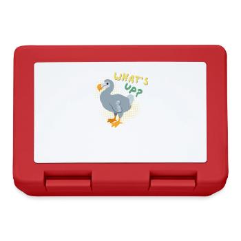 Dodo Whats's up? - Lunchbox - red - Front
