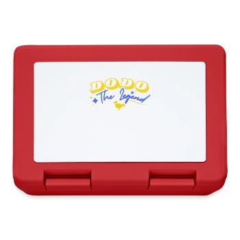 Dodo The Legend - Lunchbox - red - Front