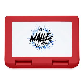 malle tour klecks - Brotdose - Rot - Vorne