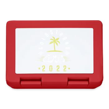 Sables d’Or 2022 - Boîte à goûter - rouge - Devant