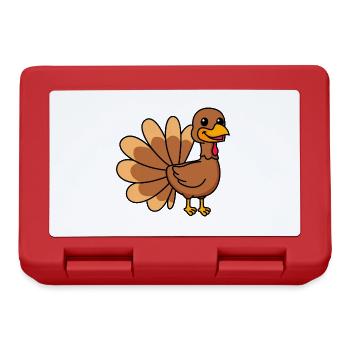 Truthan Comic Animal - Lunchbox - red - Front