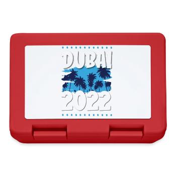 Dubai 2022 - Brotdose - Rot - Vorne