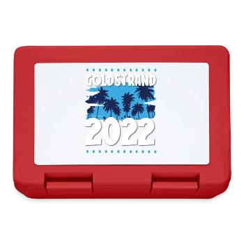 Sables d'or 2022 - Boîte à goûter - rouge - Devant
