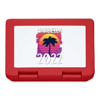 Marbella 2022 - Lunchbox - red - Front