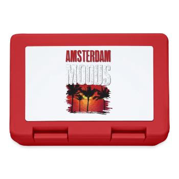 Amsterdam Mode - Boîte à goûter - rouge - Devant