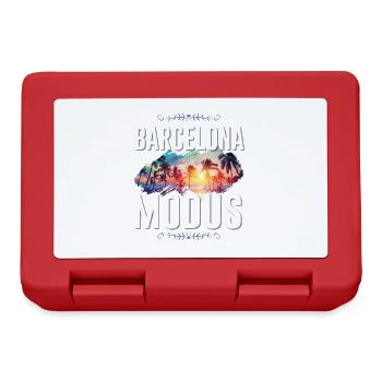 Barcelona Mode - Lunchbox - red - Front