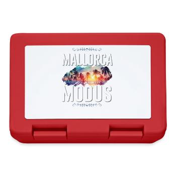Mallorca Mode - Lunchbox - red - Front