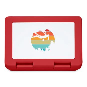 Vintage Rock Climbing - Lunchbox - red - Front