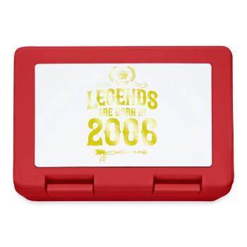 2006 legends born in - Lunchbox - red - Front